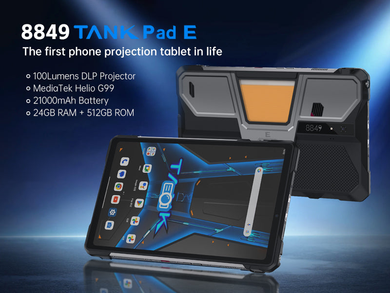 8849 Tank Pad-E CPU: MT6789 (G99) 120Hz 11 polegadas 12GB RAM 512GB ROM