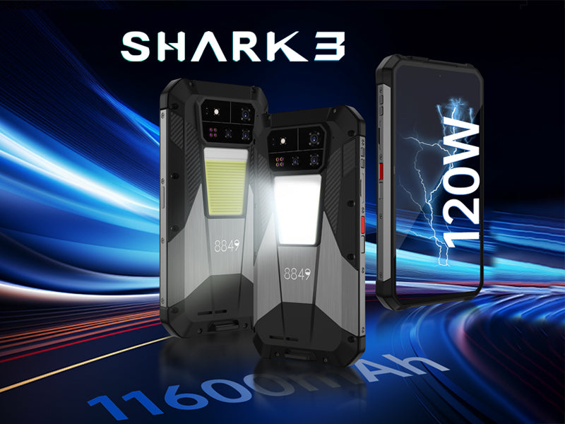 8849 Shark 3 CPU:Dimensão 8300 120Hz 6,73 polegadas, 16GB RAM, 512GB ROM