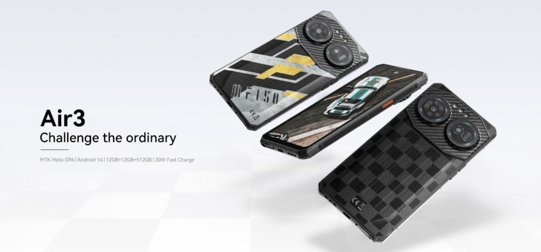 CPU IIIF150 Air3 MT6781V 120Hz tela de 6,6 polegadas 12GB RAM 512GB ROM