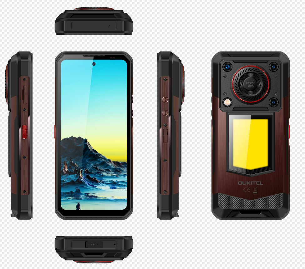 Oukitel WP56,CPU:Dimensity 7050 120Hz 6.78-inch,12GB RAM,512GB ROM