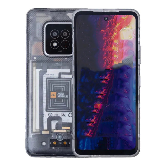 AGM X6 Phantom • 8GB RAM • 128GB • Bateria 5.000mAh • Câmera 50MP