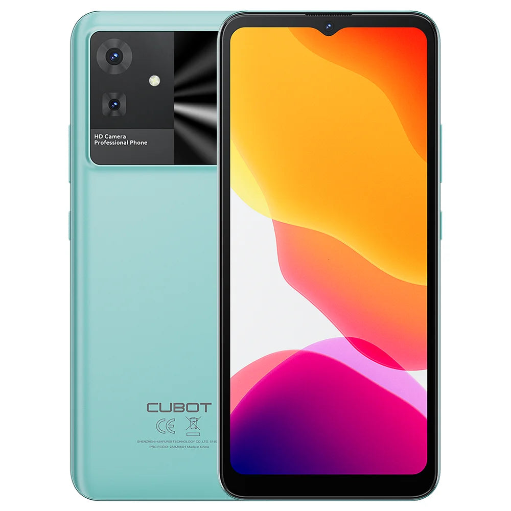 Cubot Note 21 • 12GB RAM • 256GB Armazenamento • Bateria 5.200mAh • Câmera 50MP