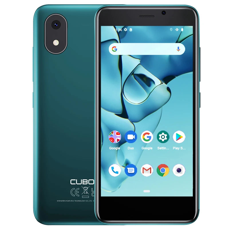 Cubot J10 • 1GB RAM • 32GB Armazenamento • Bateria 2.350mAh • Câmera 5MP