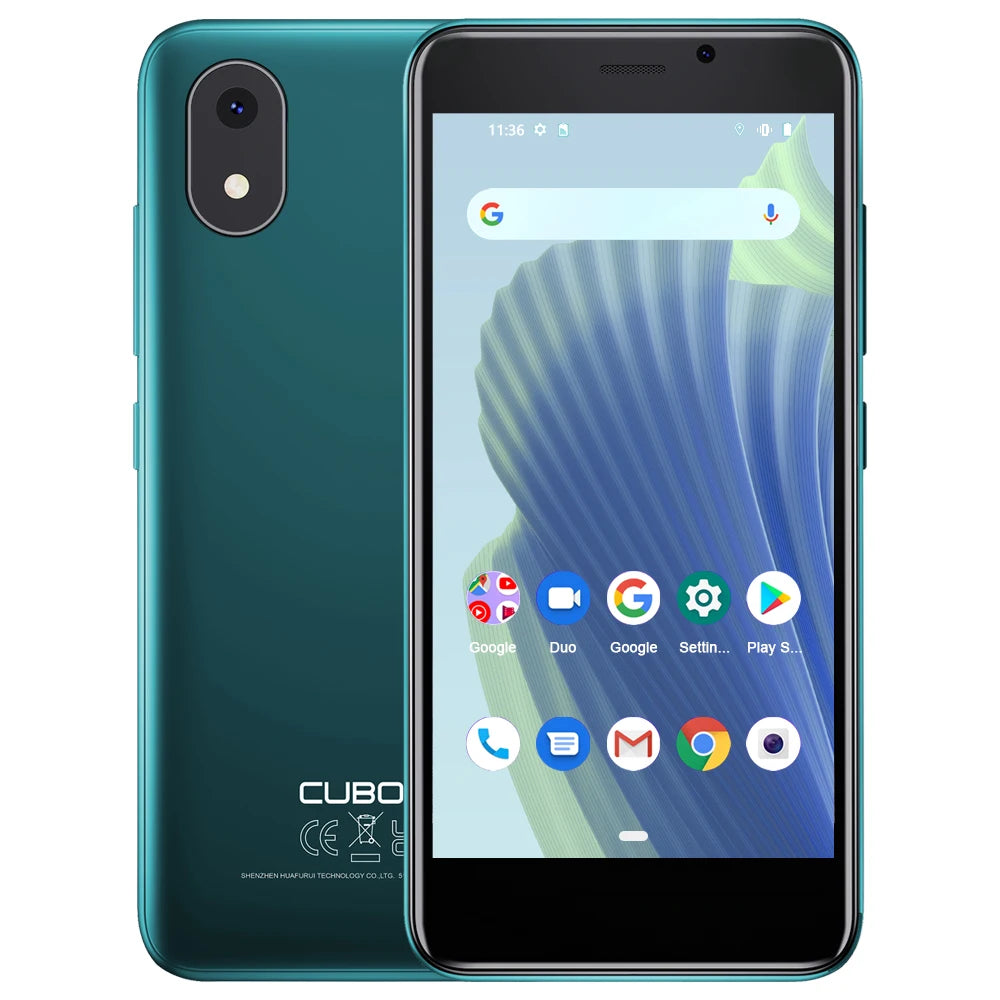 Cubot J20 • 2GB RAM • 16GB Armazenamento • Bateria 2.350mAh • Câmera 5MP