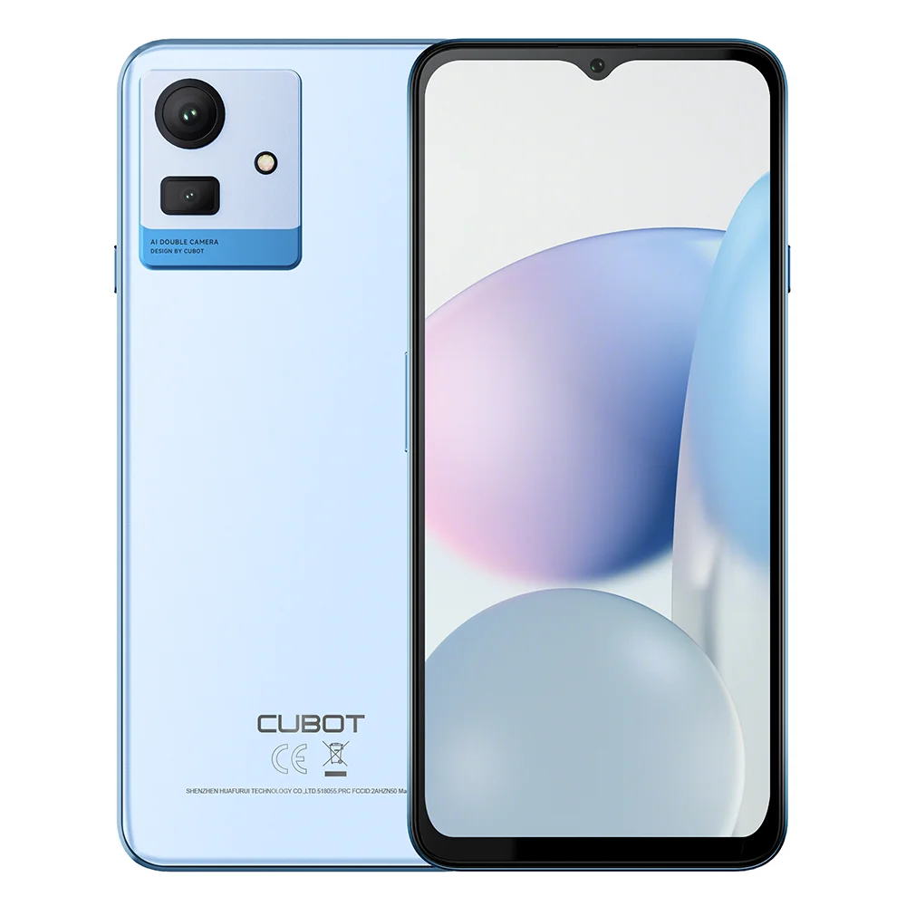 Cubot Note 50 • 16GB RAM • 256GB Armazenamento • Bateria 5.200mAh • Câmera 50MP