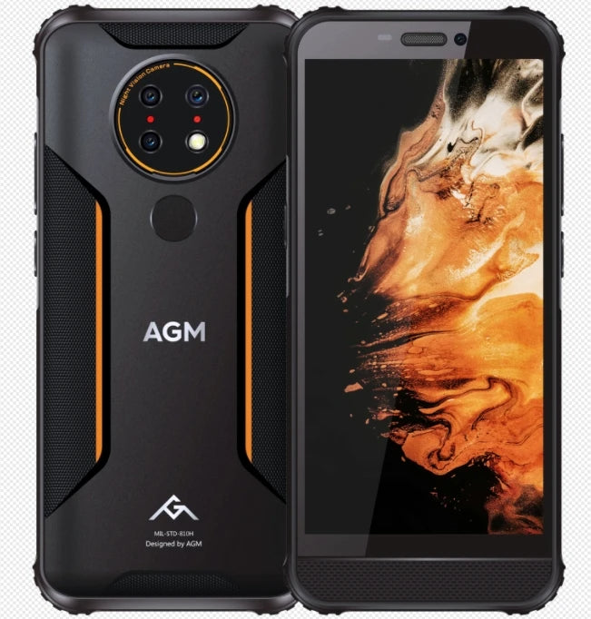 AGM H3 • 4GB RAM • 64GB • Bateria 5.400mAh • Câmera 27MP