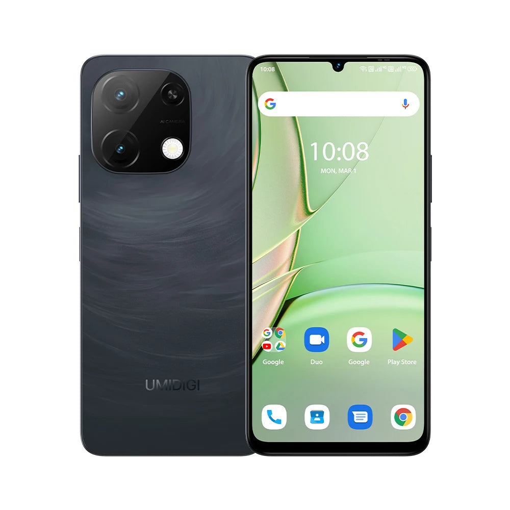 Umidigi G9T • 8GB RAM • 128GB • Bateria 5.000mAh • Câmera 13MP