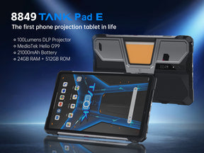 8849 Tank Pad-E CPU: MT6789 (G99) 120Hz 11 polegadas 12GB RAM 512GB ROM