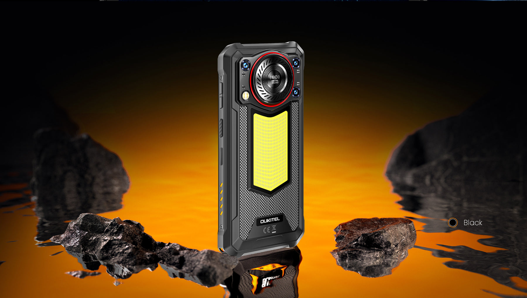 OUKITEL WP53S,CPU:Unisoc T615 120Hz 6.52inch,4GB RAM,128GB ROM