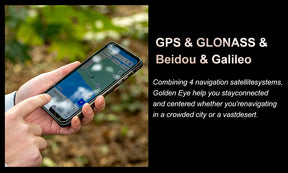 Unihertz-1 TICK TOCK Golden Eye(with light) Tela principal de 6,53 polegadas/tela secundária de 1,3 polegadas [banda de frequência global 5G] 8 GB de RAM 256 GB de ROM