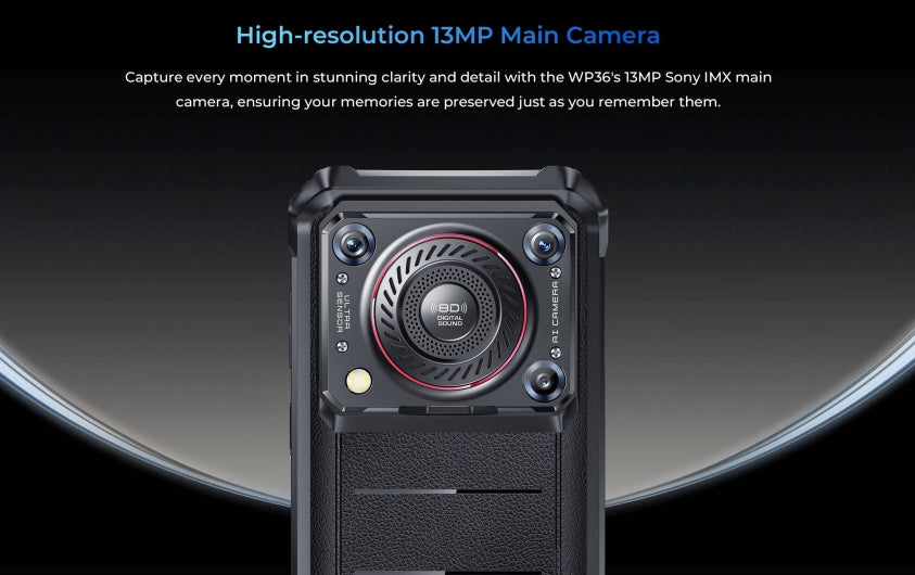 OUKITEL WP36, CPU MTK8788 120Hz 6.52 Inches,8GB RAM, 128GB ROM