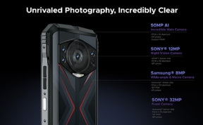 DOOGEE S118,Helio G99 120Hz 6,58inch,10800mAh Bateria, 8GB RAM,512GB ROM