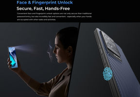 OUKITEL WP50, CPU Dimensity 6100+120Hz 6.6-inch,4GB RAM, 256GB ROM