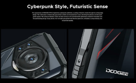 DOOGEE S118,Helio G99 120Hz 6,58inch,10800mAh Bateria, 8GB RAM,512GB ROM