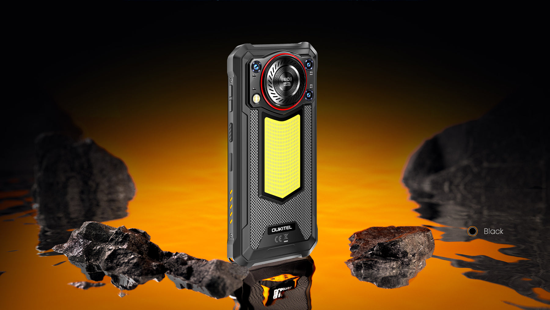 OUKITEL WP53PRO,CPU:Unisoc T615 120Hz 6.52inch,8GB RAM,256GB ROM