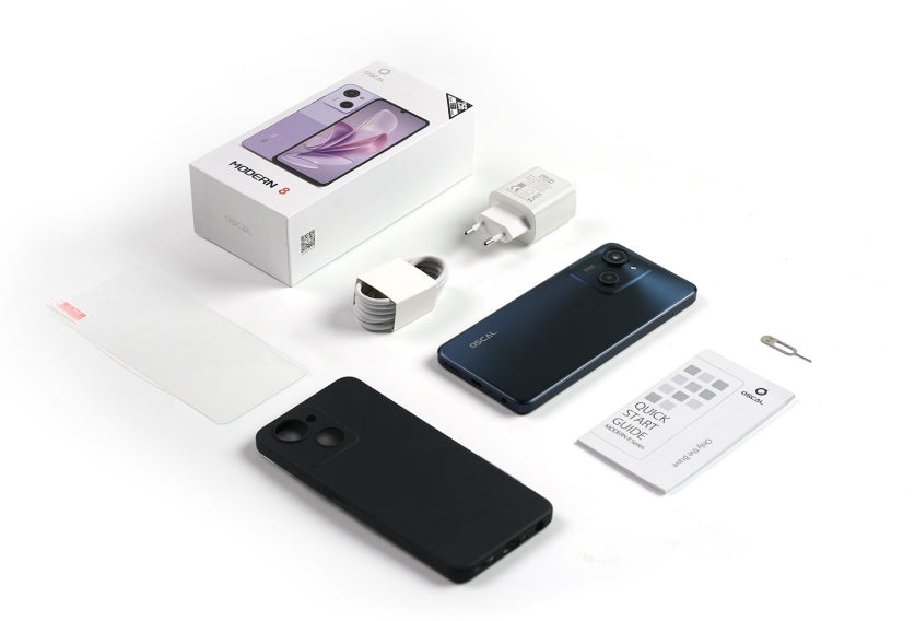 OSCAL MODERN 8, Helio T616 120Hz 6.75-inch screen, 4G Cost-effective Smartphone, 8GB RAM, 256GB ROM