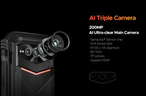 DOOGEE V MAX PLUS, CPU Dimension 7050 120Hz 6,58 Inches, [5G Global Frequency Band] 16GB RAM, 512GB ROM