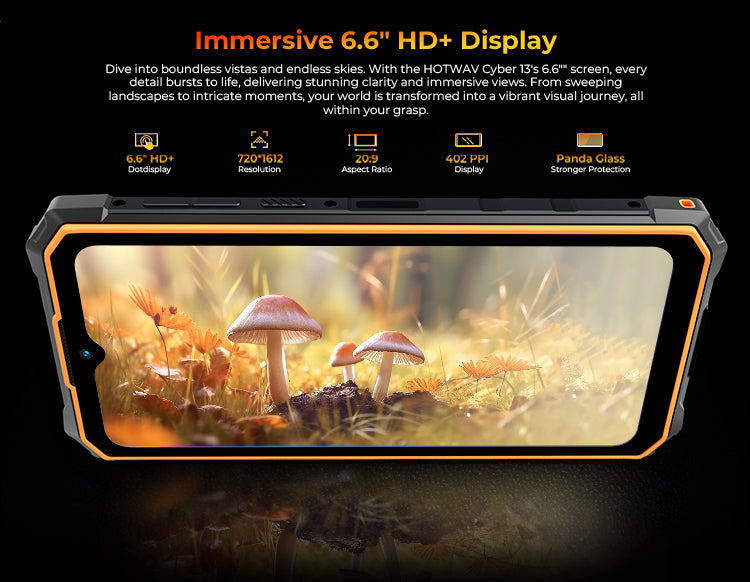 HOTWAV CYBER 13 CPU: T606 120 Hz 6,6 polegadas 8GB RAM 128GB ROM