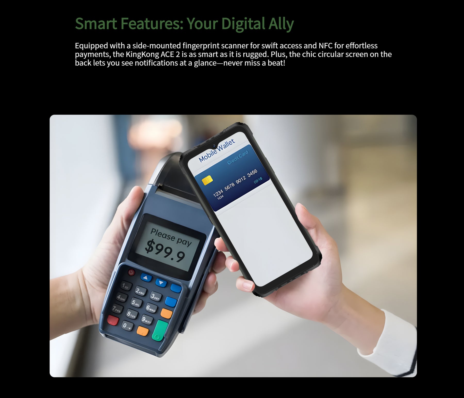 CUBOT KINGKONG ACE 2 CPU:G85 120Hz 6,56 polegadas 6GB RAM 128GB ROM