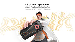 DOOGEE S Punk PRO, CPU: T7280 120Hz de 6,6 polegadas,10800mAh NFC 8GB RAM, 512GB ROM