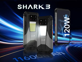 8849 Shark 3 CPU:Dimensão 8300 120Hz 6,73 polegadas, 16GB RAM, 512GB ROM