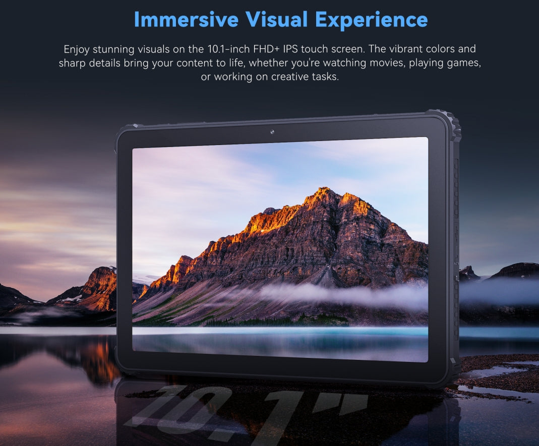 Cubot TAB KINGKONG Helio MT8788 120Hz tela de 10,1 polegadas 16GB memória 256GB ROM