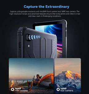 Cubot TAB KINGKONG Helio MT8788 120Hz tela de 10,1 polegadas 16GB memória 256GB ROM