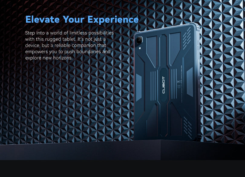 Cubot TAB KINGKONG Helio MT8788 120Hz tela de 10,1 polegadas 16GB memória 256GB ROM