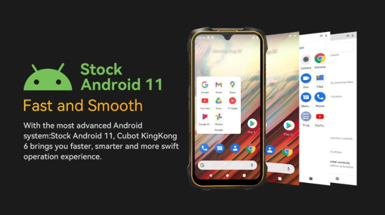 Cubot KINGKONG 6, Helio T310 120Hz tela de 6,088 polegadas 4GB RAM 64GB ROM