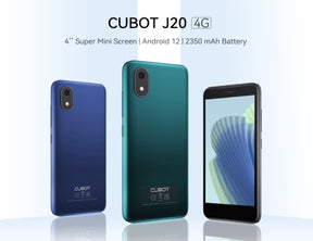 Cubot J20 Helio MT67392 Tela de 120 Hz e 4,0 polegadas 2GB RAM 16GB ROM