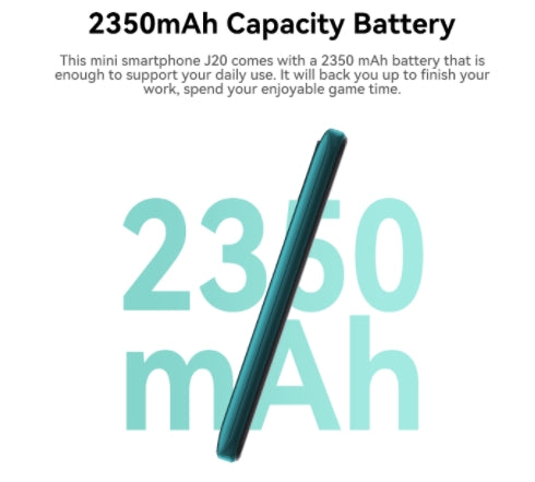 Cubot J20 Helio MT67392 Tela de 120 Hz e 4,0 polegadas 2GB RAM 16GB ROM