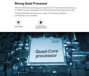 Cubot J10, tela Helio SC7731E 120Hz 4,0 polegadas, smartphone 3G, 1GB RAM, 32GB ROM