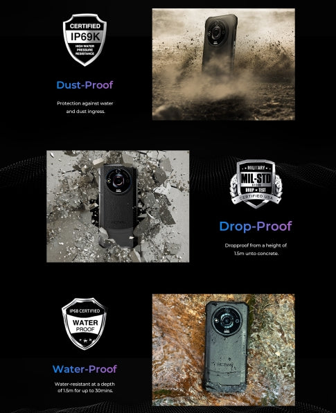 HOTWAV T7 PRO Helio MT8878 Tela de 120 Hz e 6,6 polegadas 6GB RAM 256GB ROM