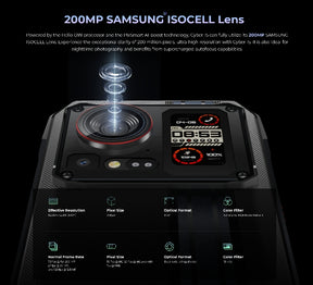 HOTWAV Cyber 15 4G tela de 6,6 polegadas smartphone à prova de triplo 12 GB de RAM 256 GB de ROM