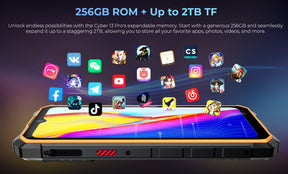 HOTWAV CYBER 13 pro  tela Helio T619 120 Hz de 6,58 polegadas 12GB RAM  256GB ROM