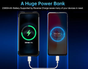 8849 TANK 3 PRO 6,79 polegadas 5G projetor luz de acampamento 23800mAh bateria super grande smartphone triplo 16/18GB RAM 512GB ROM