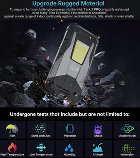 8849 TANK 3 PRO 6,79 polegadas 5G projetor luz de acampamento 23800mAh bateria super grande smartphone triplo 16/18GB RAM 512GB ROM