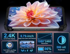 8849 Tank 3S 15600mAh 6,79 polegadas [banda de frequência global 5G]12/16GB RAM, 256/512GB ROM