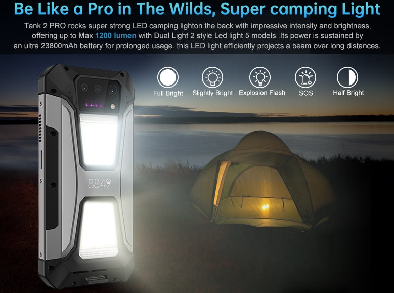 8849 TANK 2 PRO CPU MT6789 120Hz 6,81 polegadas [banda de frequência global 5G] 12GB RAM 512GB ROM