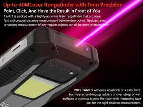 8849 TANK 36,79 polegadas [banda de frequência global 5G] 23800mAh tela grande de 6,79 polegadas 16GB + 512GB smartphone de três provas