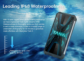 8849 TANK 36,79 polegadas [banda de frequência global 5G] 23800mAh tela grande de 6,79 polegadas 16GB + 512GB smartphone de três provas