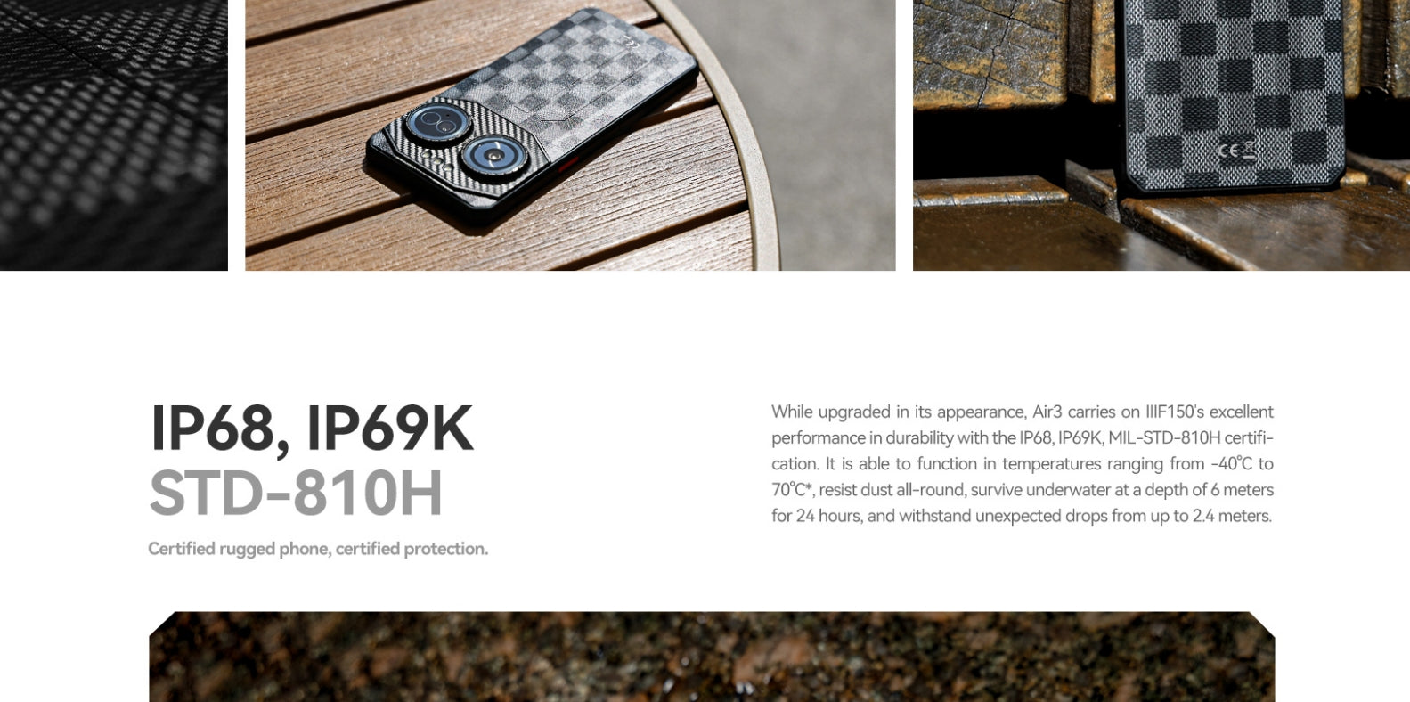 CPU IIIF150 Air3 MT6781V 120Hz tela de 6,6 polegadas 12GB RAM 512GB ROM