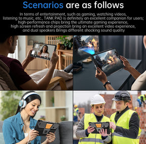 8849 TANK Pad CPU：Dimensião 8200 120Hz 10,95 polegadas,5G , 16GB RAM, 512GB ROM