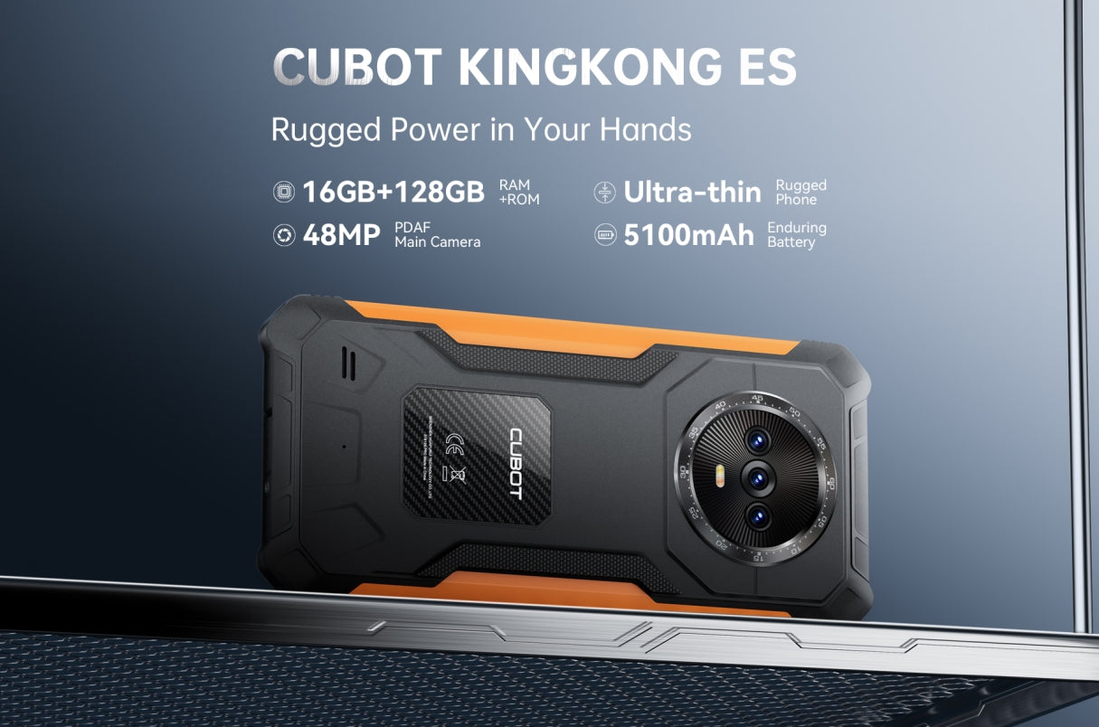 CUBOT KINGKONG ES CPU: T606 120Hz 6,56 polegadas 4G 6GB RAM128GB ROM