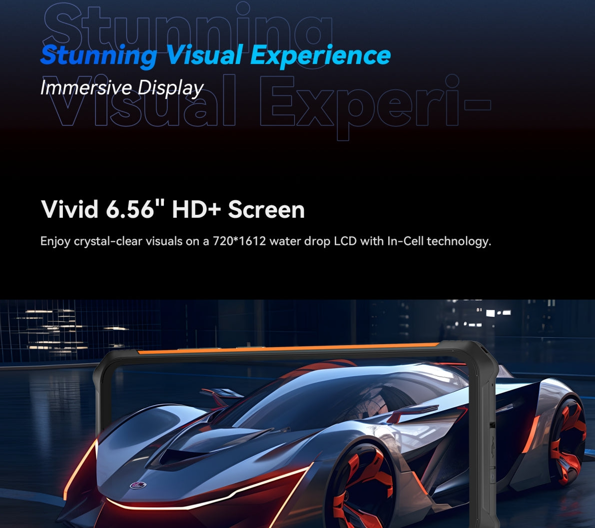 CUBOT KINGKONG ES CPU: T606 120Hz 6,56 polegadas 4G 6GB RAM128GB ROM