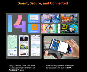 CUBOT KINGKONG X PRO CPU: Dimensity 8200 120Hz 6,72 polegadas 5G 12/24GB RAM 256GB ROM