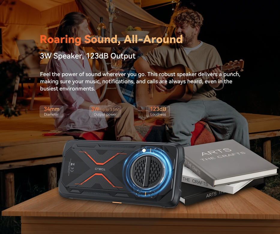 CUBOT KINGKONG POWER 3 CPU: MT8781 (G99) 120Hz 4G 6,72 polegadas 6GB/12GB+256GB