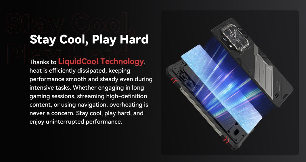 CUBOT KINGKONG STAR 2 [banda de frequência global 5G] 6,72 polegadas 12+256G+ com tela traseira de 1,85 polegadas telefone de defesa tripla