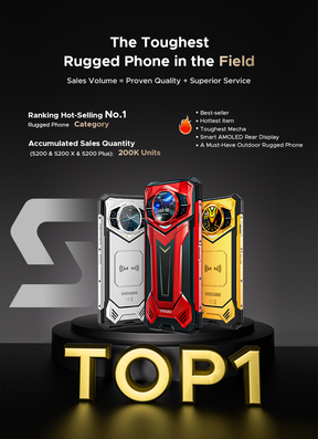 DOOGEE S200 MAX,CPU:Dimensity 7050 120Hz 6.72inch,16GB RAM,512GB ROM,66W Fast Charging