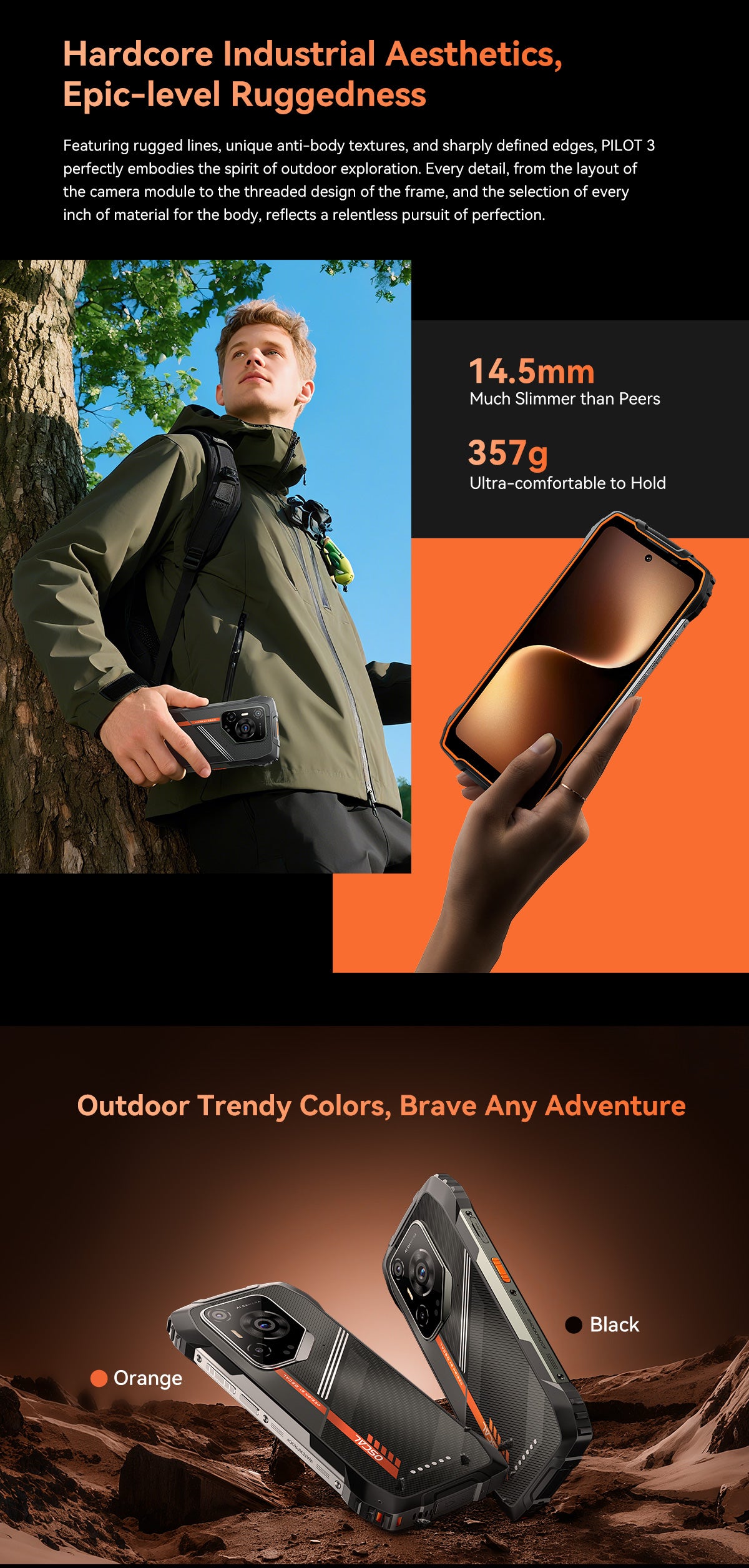 OSCAL PILOT 3,CPU:Dimensity 6300 120Hz 6.78-inch,33W Fast Charging,12GB RAM,256GB ROM